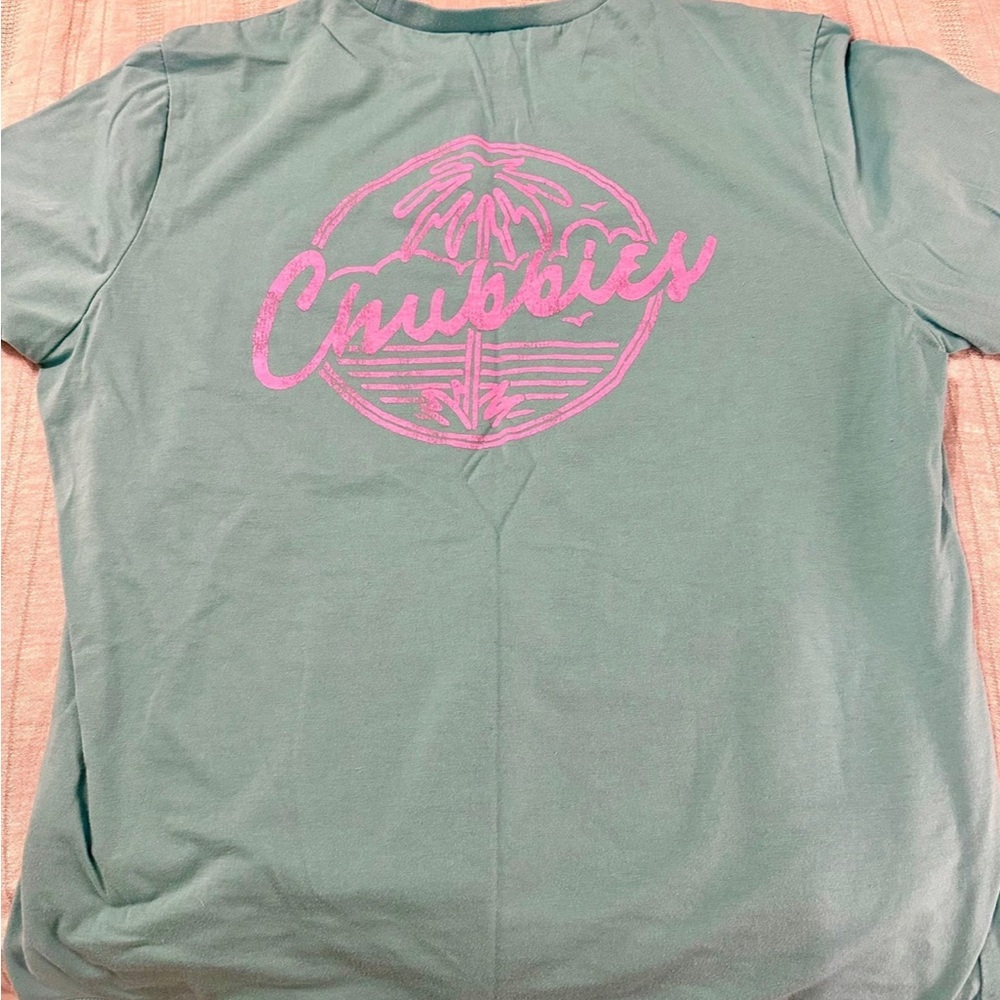 Men’s Chubbies T-Shirt Blue Large